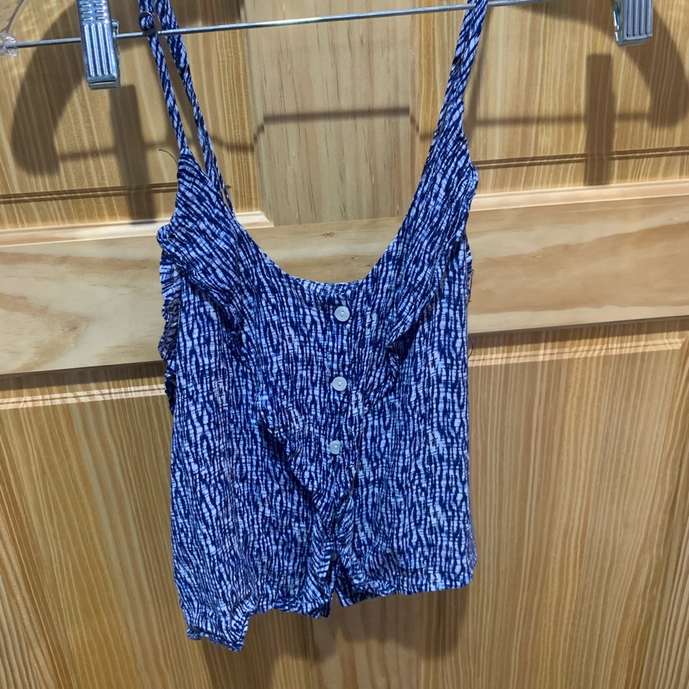 Blue tank top